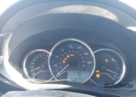 2016 Toyota Corolla Le z USA, uszkodzony, nr VIN 2T1BURHEXGC707222